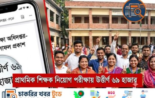 প্রাথমিকে নিয়োগ পরীক্ষার ফল প্রকাশ: উত্তীর্ণ ৬৯ হাজার, দেখুন রেজাল্ট ও ভাইভার নিয়ম